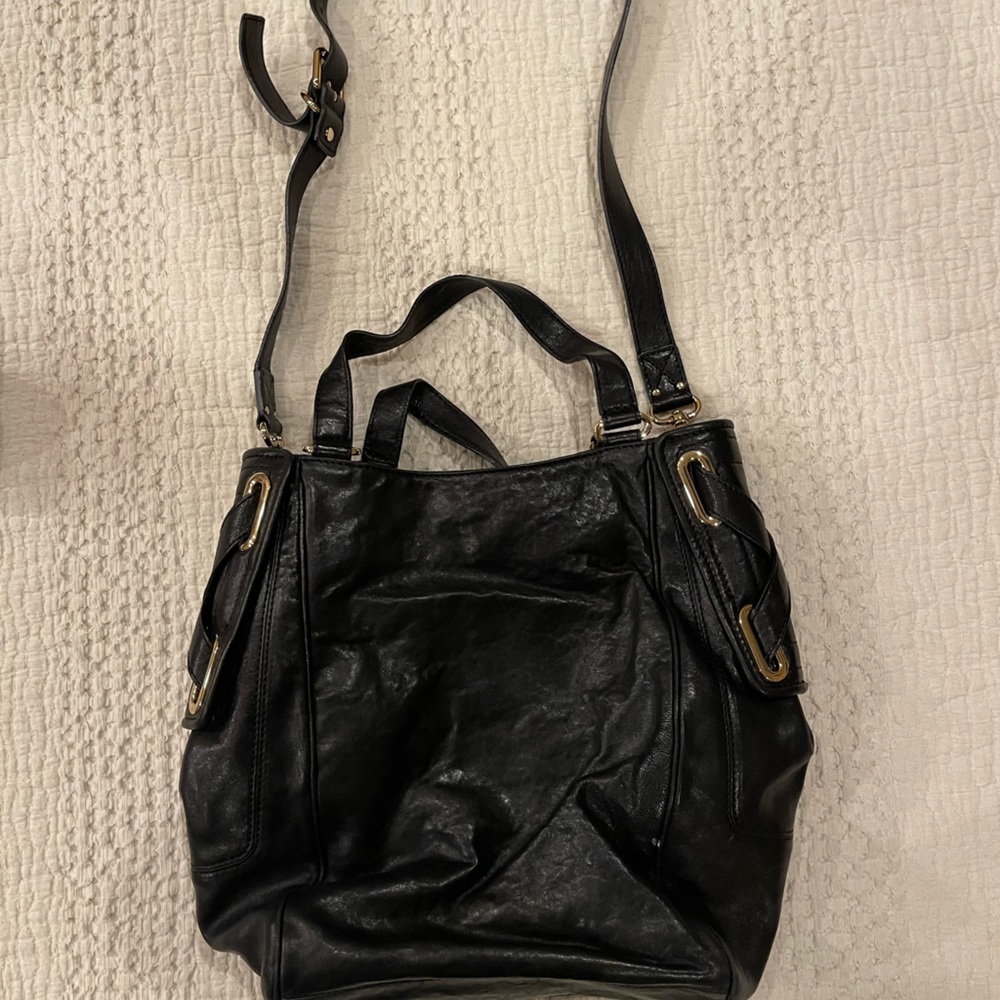 Kooba Asher Black Tote Bag - Picture 1 of 12